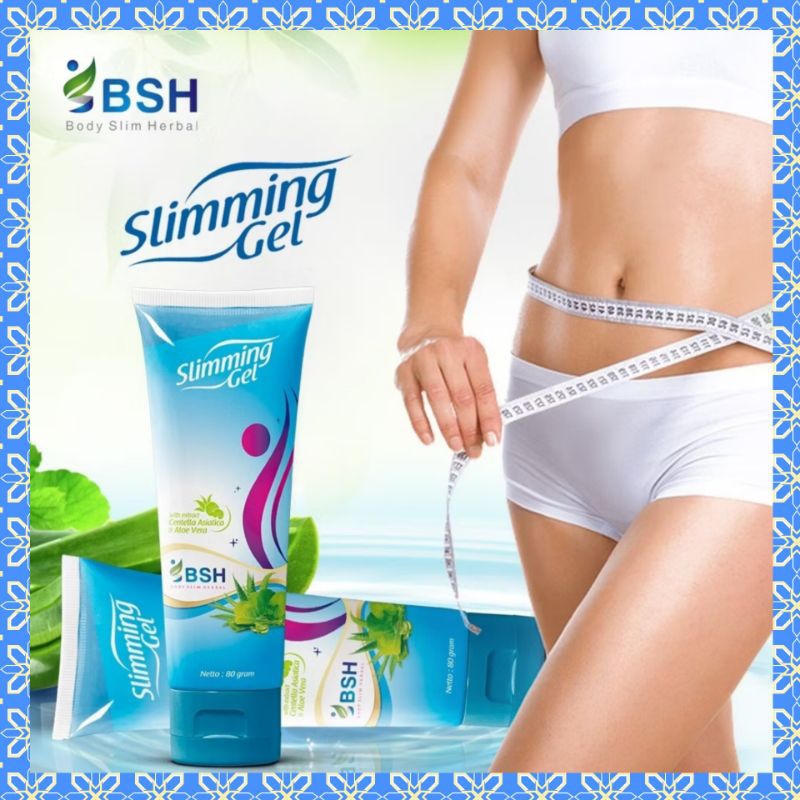BSH CREAM SLIMMING GEL KRIM LOTION PEMBAKAR LEMAK PALNGSING TUBUH HERBAL ORIGINAL CREAM LOTION PEMBA