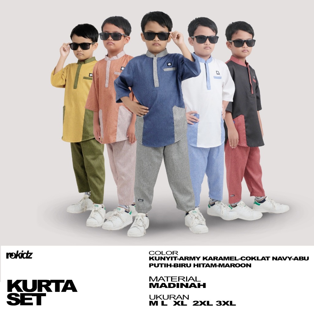 KurtaSet ROKIDZ kurta anak baju koko anak kurta anak laki laki