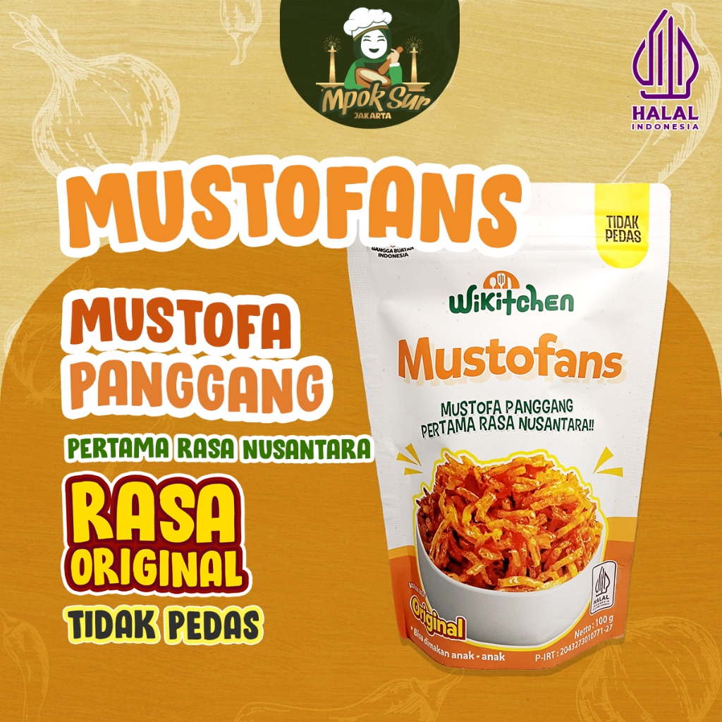 

Mpok Sur - Kentang Mustofa Original Mustofans 100g