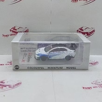 CM Model Mitsubishi Lancer Evolution X Varis White