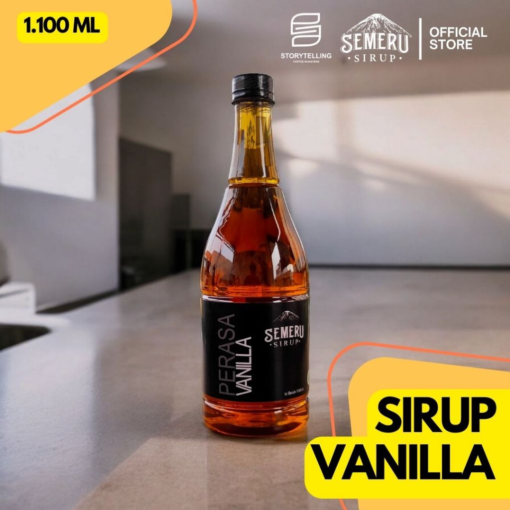 

Sirup vanilla semeru syrup 1100 ml / 1 liter