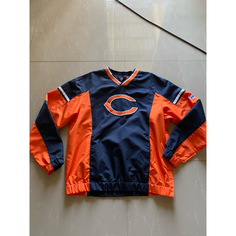 jaket chicago bears vintage pullover jaket NFL TEAM