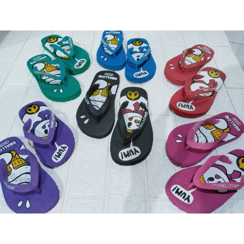 Sandal jepit swallow anak ice cream | Sandal anak swallow kids