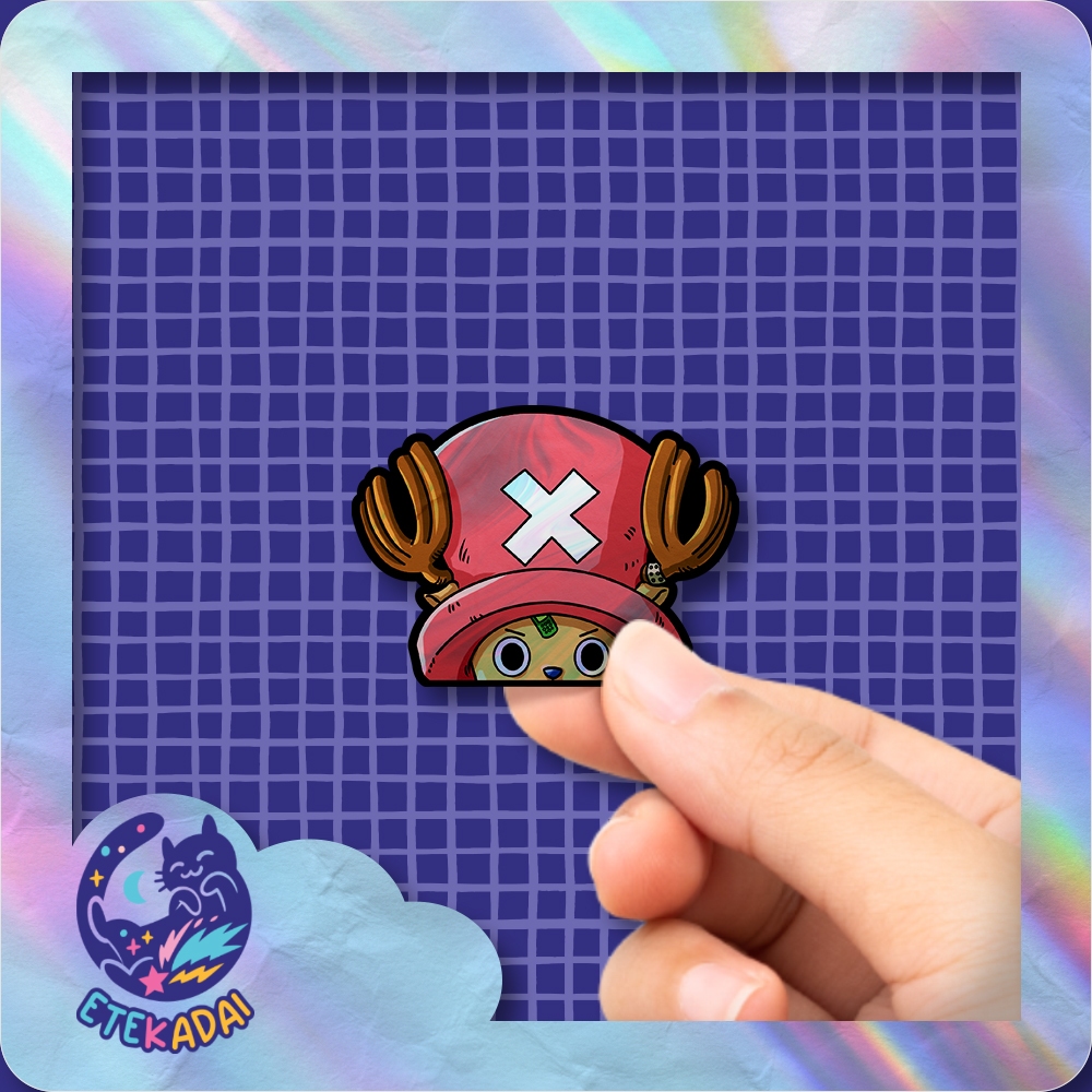 

Stiker Hologram Anime One Piece Chopper