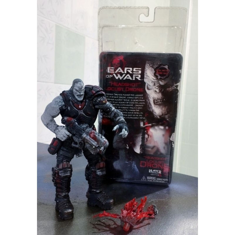 NECA Toys - GEARS OF WAR Series - HEADSHOT LOCUST DRONE