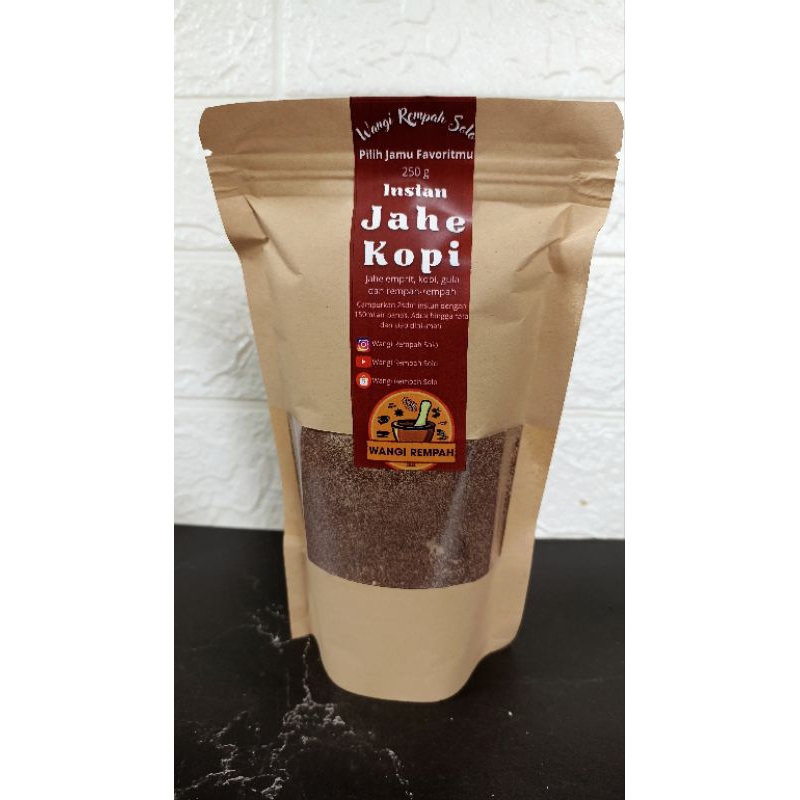 

INSTAN JAHE KOPI 250G