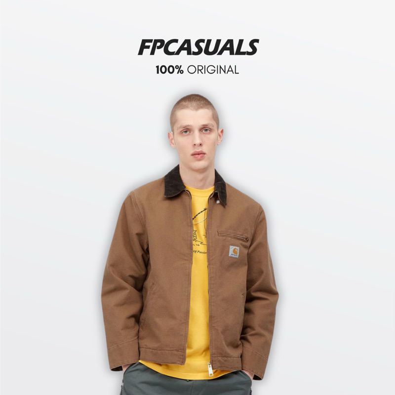 Carhartt WIP detroit jacket Hamilton Brown Authentic Original