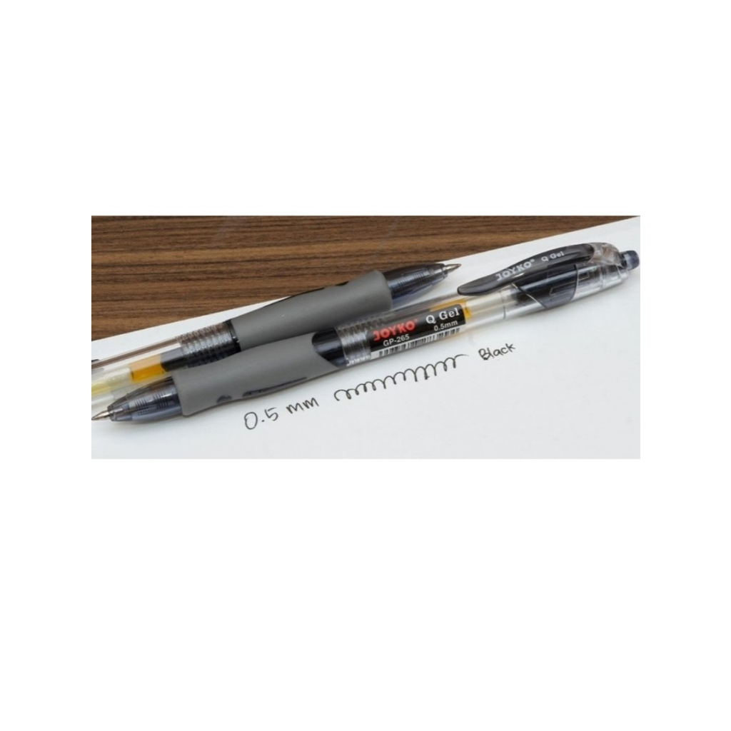 

Bulpen Joyko Tipe Q Gel GP 265 warna hitam