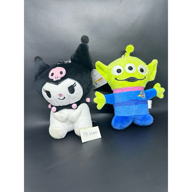 [READY] Daiso Korea Doll Plushy Sanrio Kuromi Alien Toy Story Korea Boneka Keyring