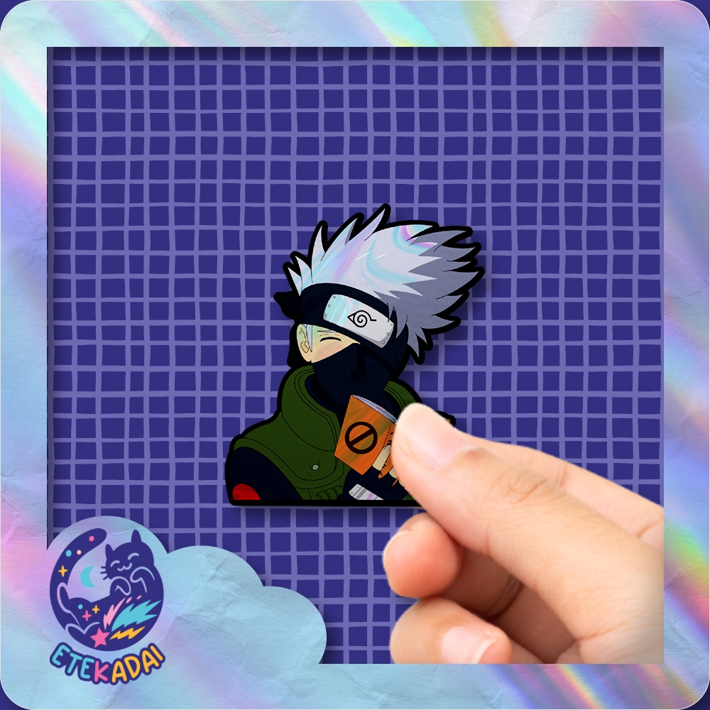 

Stiker Hologram Anime Naruto Kakashi 1