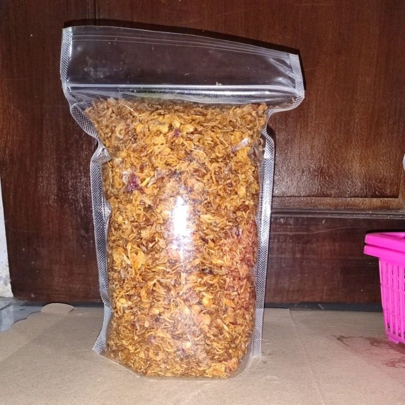 

Bawang Goreng Tanpa Tepung 500gr