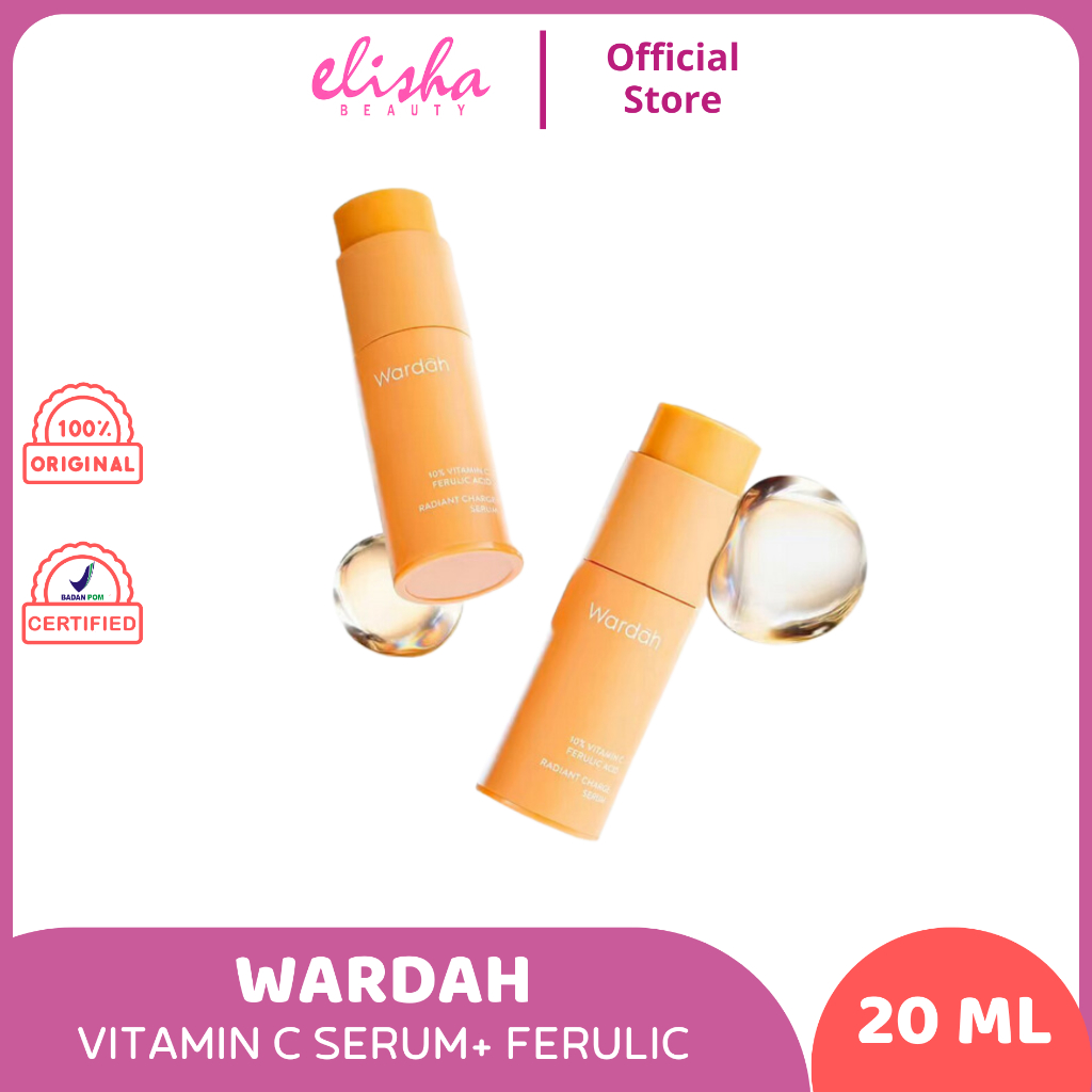 Wardah vitamin c serum +ferulic