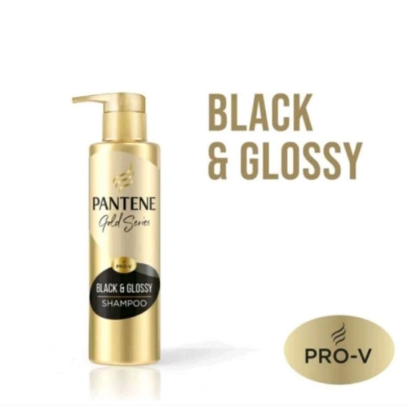 Pantene gold series black glossy shampoo pro vitamin 125ml