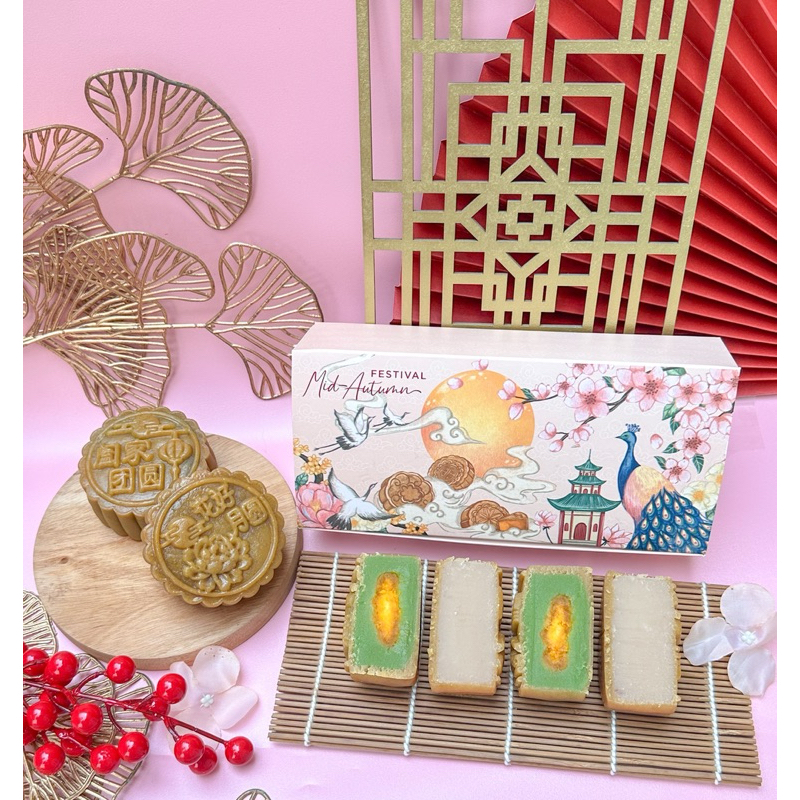 

PEONY SET Paket Mooncake Hampers Kue Bulan (Large Mooncake)
