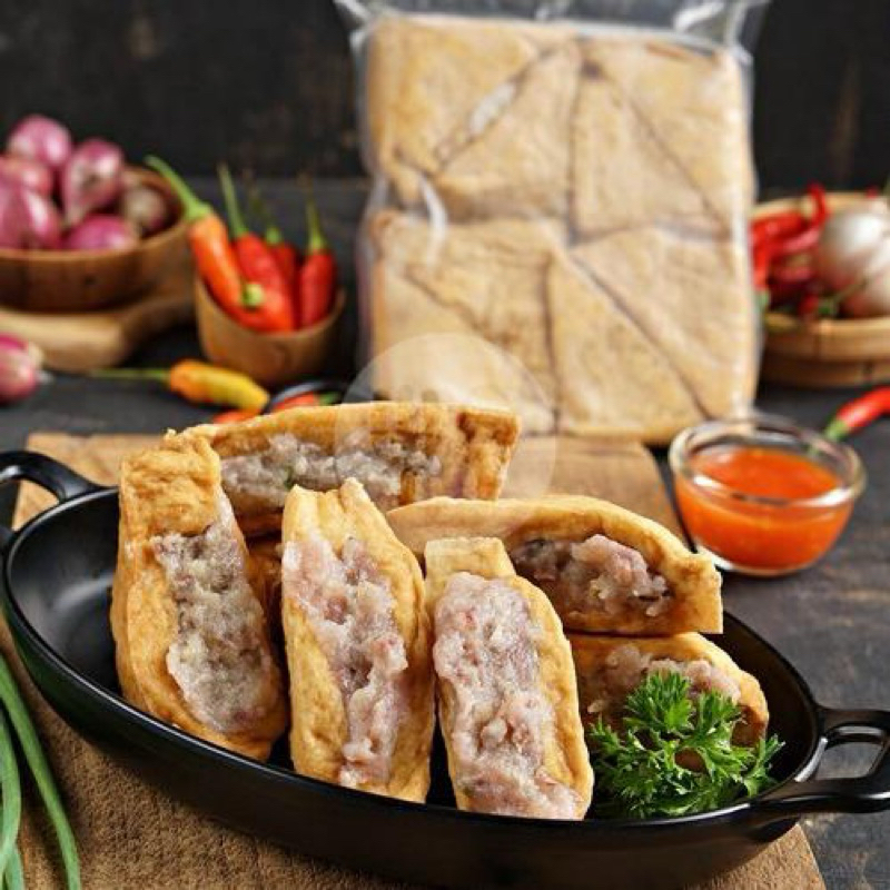 

✅ HAHA STORE | Premium Cilok Tahu Frozen Isi 20 Pcs Free Saus Kacang