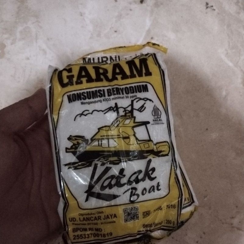 

GARAM DAPUR CAP KATAK 200 GRAM