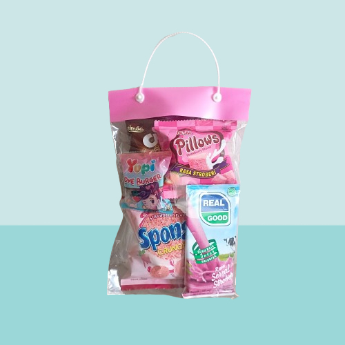 

Paket Snack Small Polos Acara Ulang Tahun Free Hangtag Ucapan
