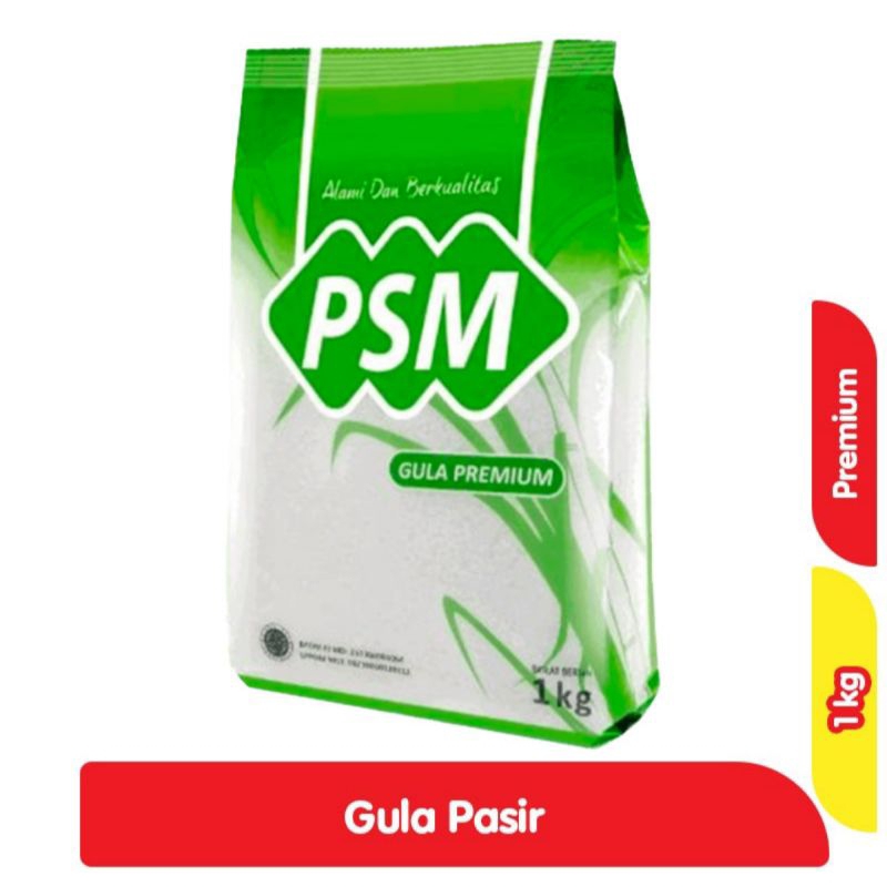 

PSM Gula Pasir Kristal Putih Premium 1000 g