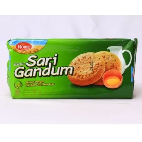 

Biscuit Roma sari gandum utuh dan susu Biscuit