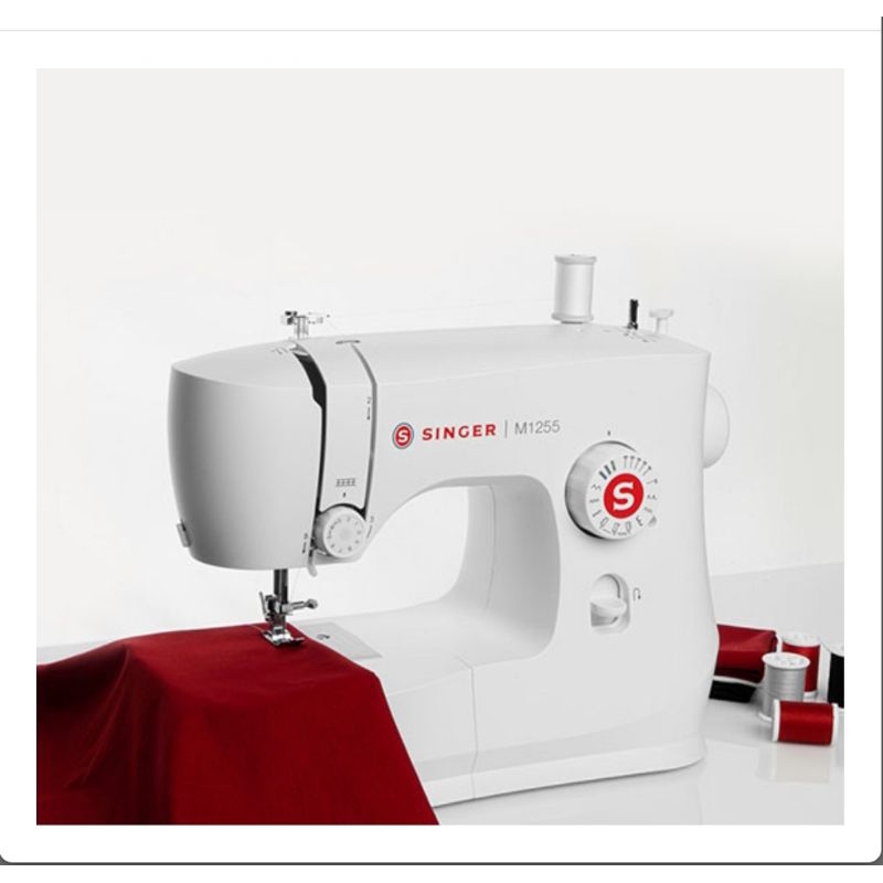 Mesin Jahit Portable SINGER M1255 INCLUDE EXTENSION TABLE & SOFT COVER