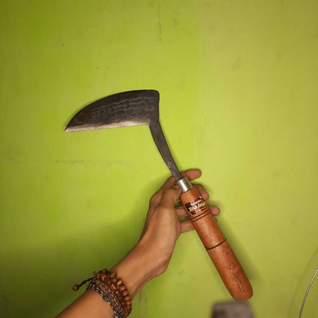 Pisau Susruk / Jompong / Cengkrong Baja Per ASLI, Tajam 2 Sisi Ukuran Besar