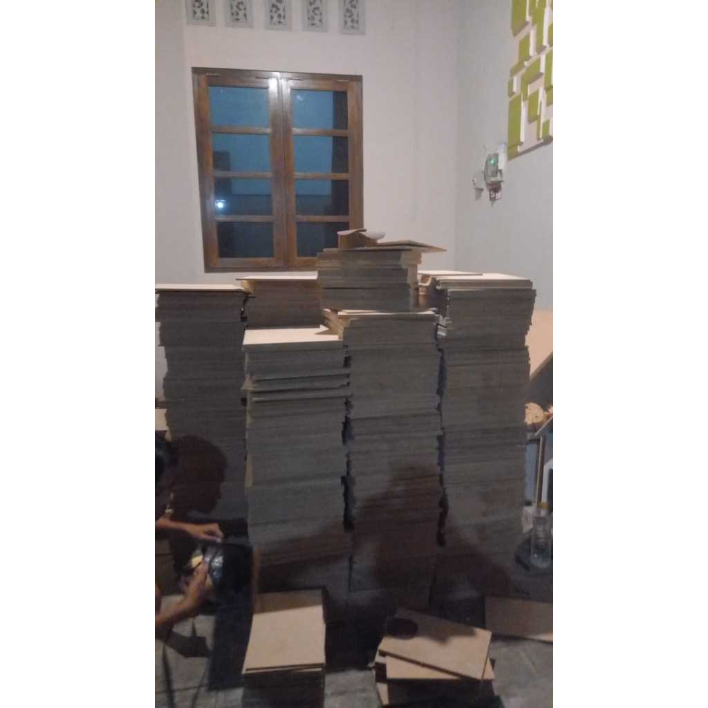 papan MDF 30x40cm ketebalan 6mm BS atau lembaran Baru