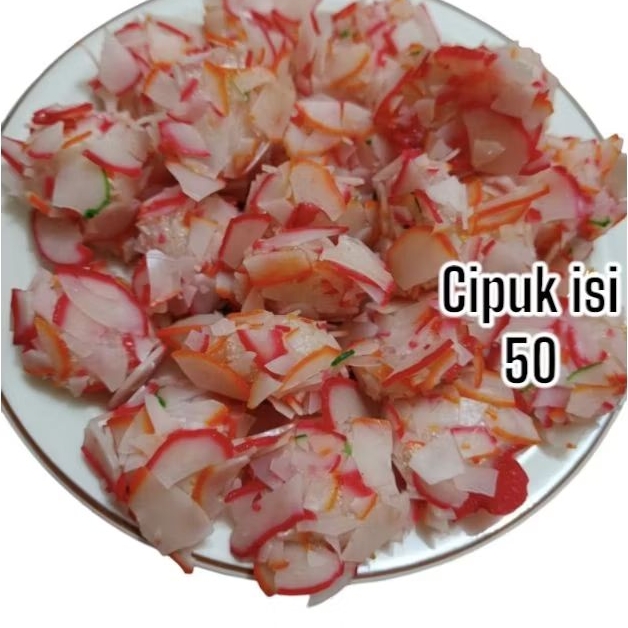 

Cipuk (Aci Kerupuk) - Cipuk Kriwil Isi 50 pcs