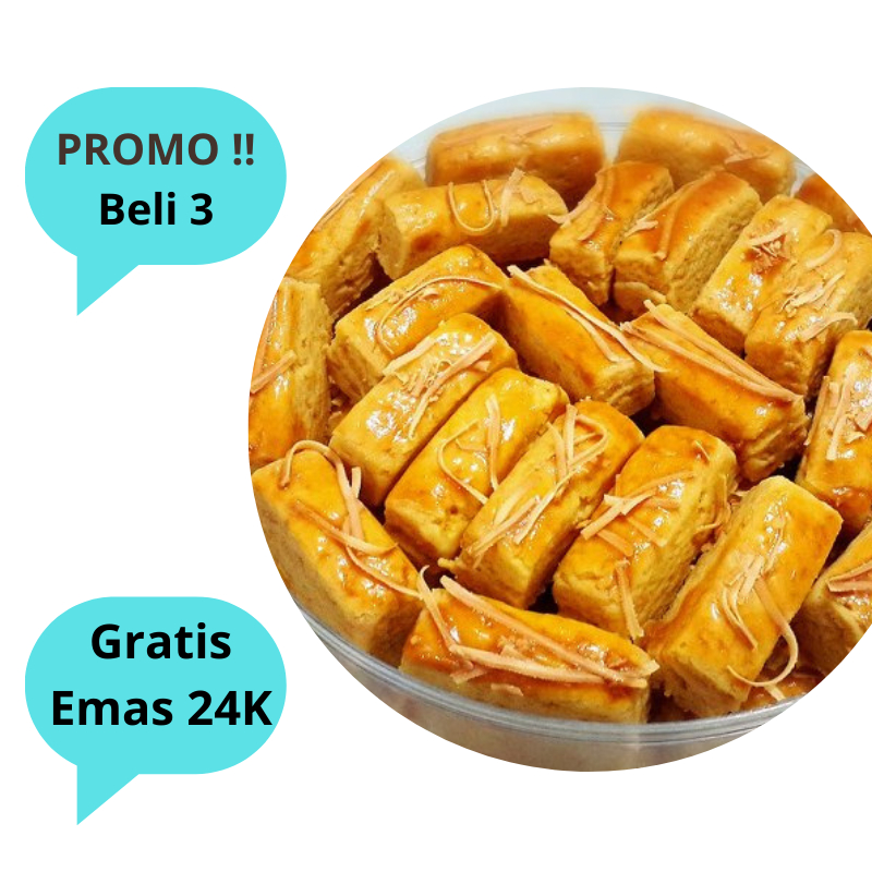 

Kue Kering Kue Kastengel Isi (±) 250 gram (1/4 kg ) Kue Kering Kue Kastengel Termurah