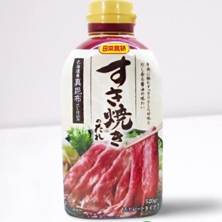 

NIHON SHOKKEN Sukiyaki Onikuga Oishi No Tare /Saus Untuk Sukiyaki 520ml