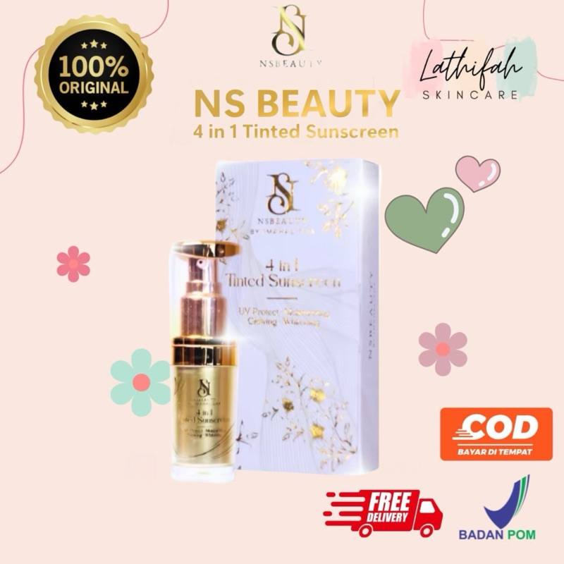 NS BEAUTY TINTED SUNSCREEN 4in1 | NS BEAUTY MAKASSAR