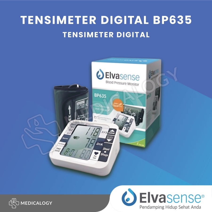 Tensimeter Digital BP635 Elvasense