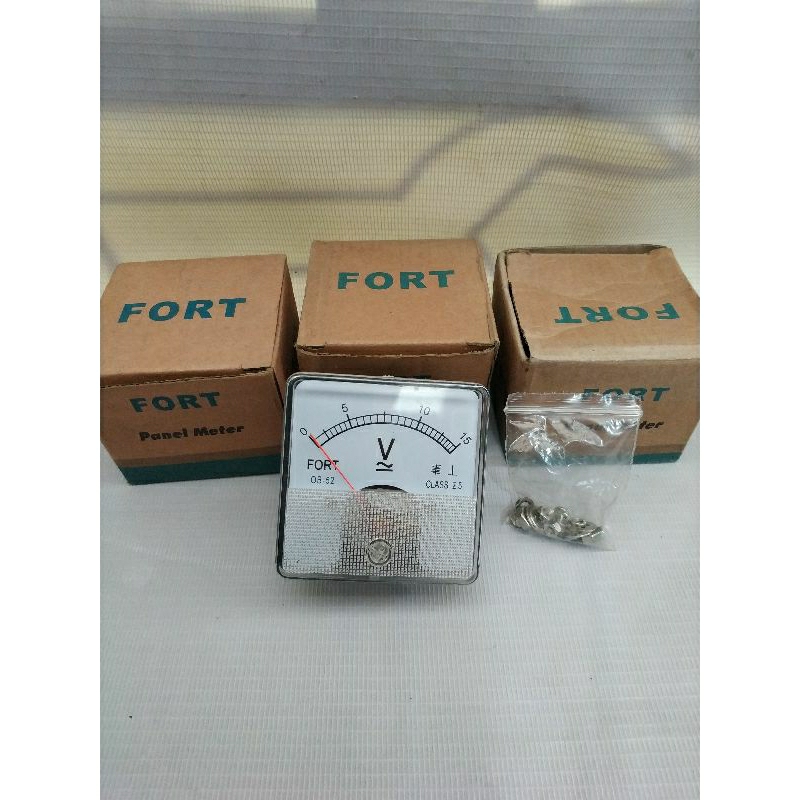 Voltmeter analog AC/DC 0-15V