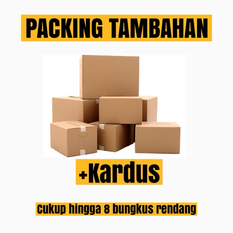 

Kardus/ Box tambahan/ Pengaman Paket