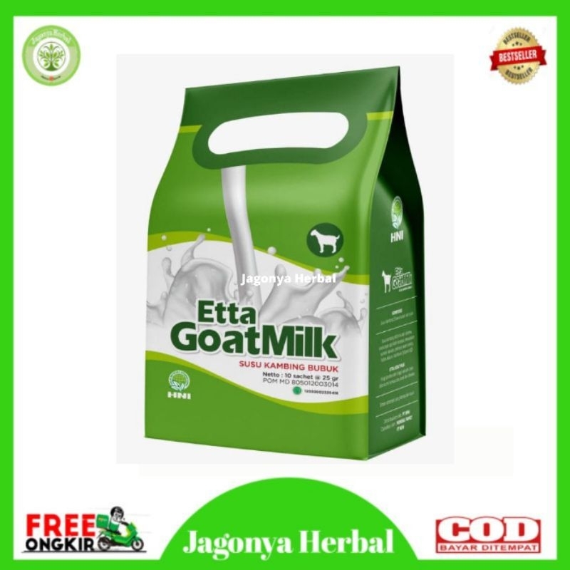 

SUSU HPAI - ETTA GOAT MILK ORIGINAL ISI 10 SACHET