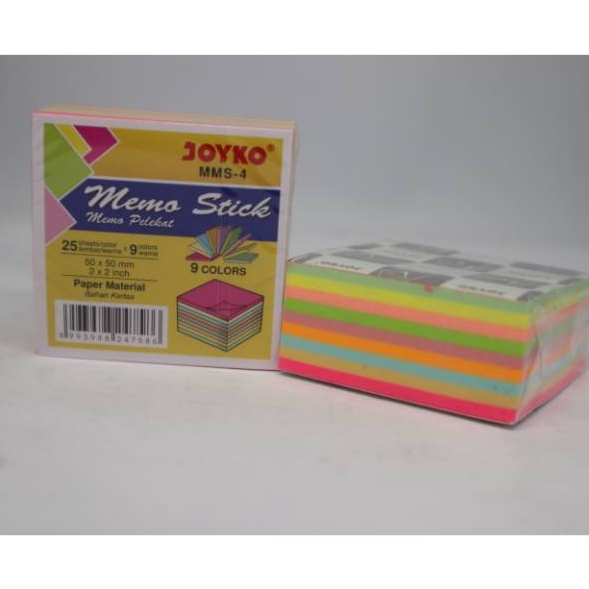 

VHIFO3946 12 Pcs Memo Stick Joyko MMS4