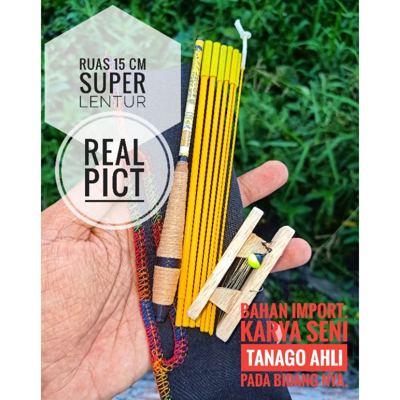 ITYP Versi Lite Ruas 15cm Joran Tanago P.120cm, P.150cm & 170cm