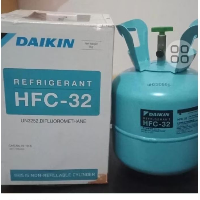 Freon R32 Daikin Original kemasan 3 Kg