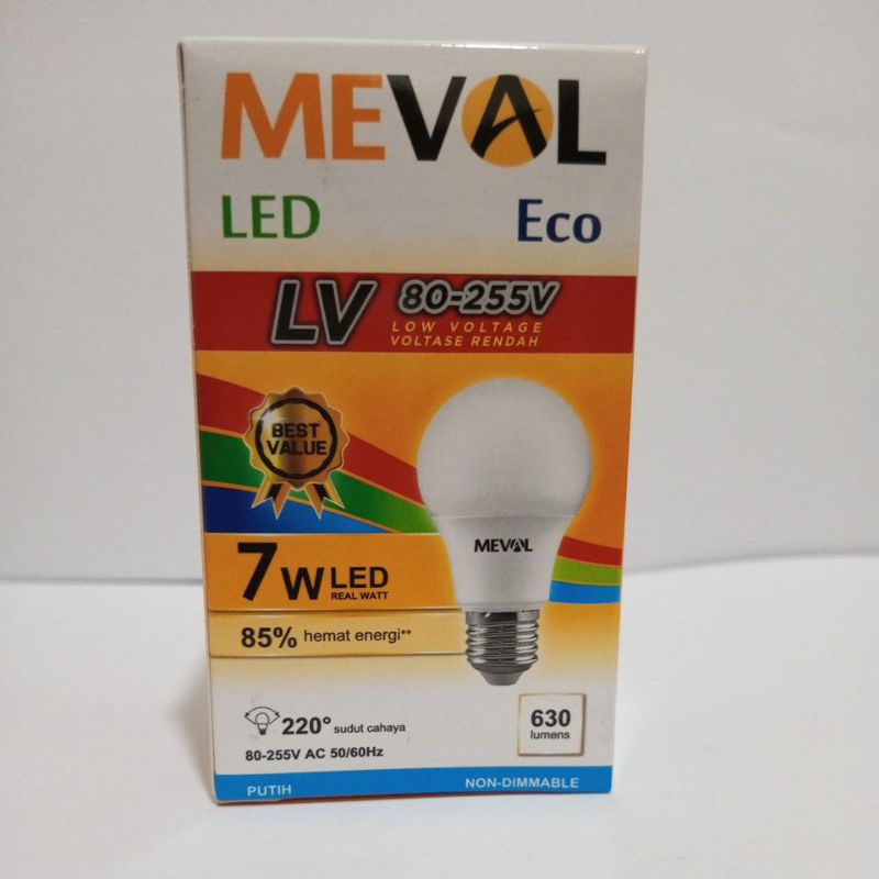 Lampu LED Meval 7watt putih