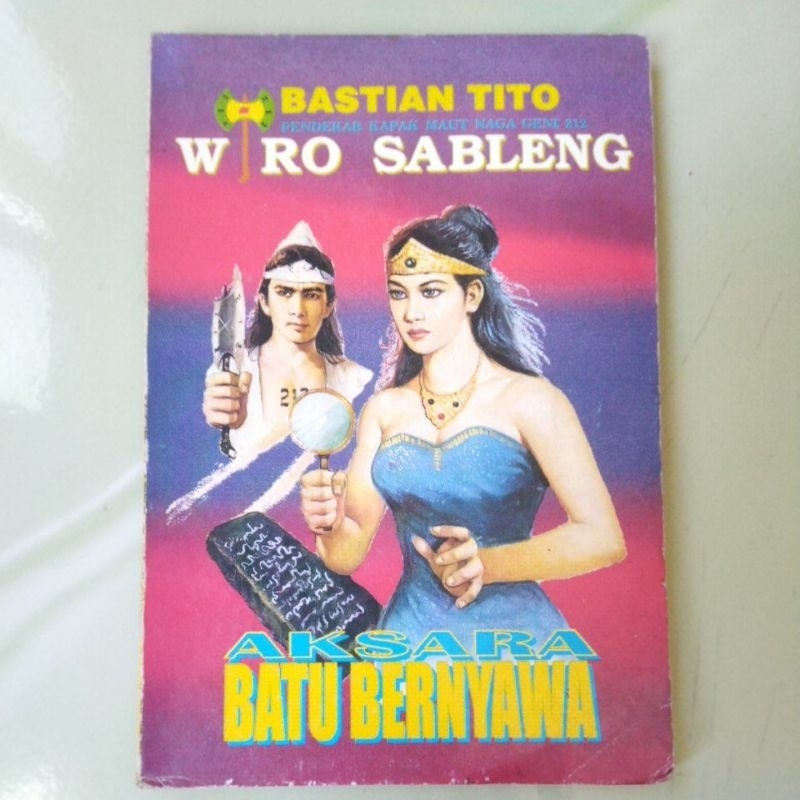 Buku Cerpen Pendekar Kapak Maut Naga Geni 212 Wiro Sableng Aksara Batu Bernyawa