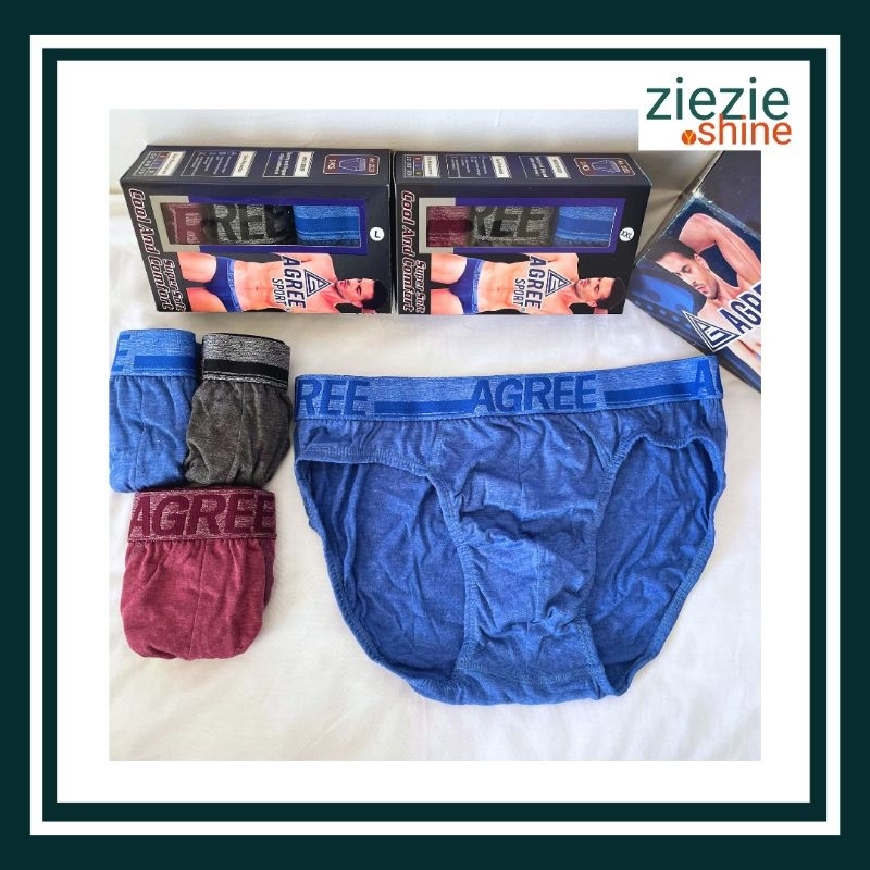 CD AGREE SPORT 2323 CELANA DALAM PRIA 3PCS