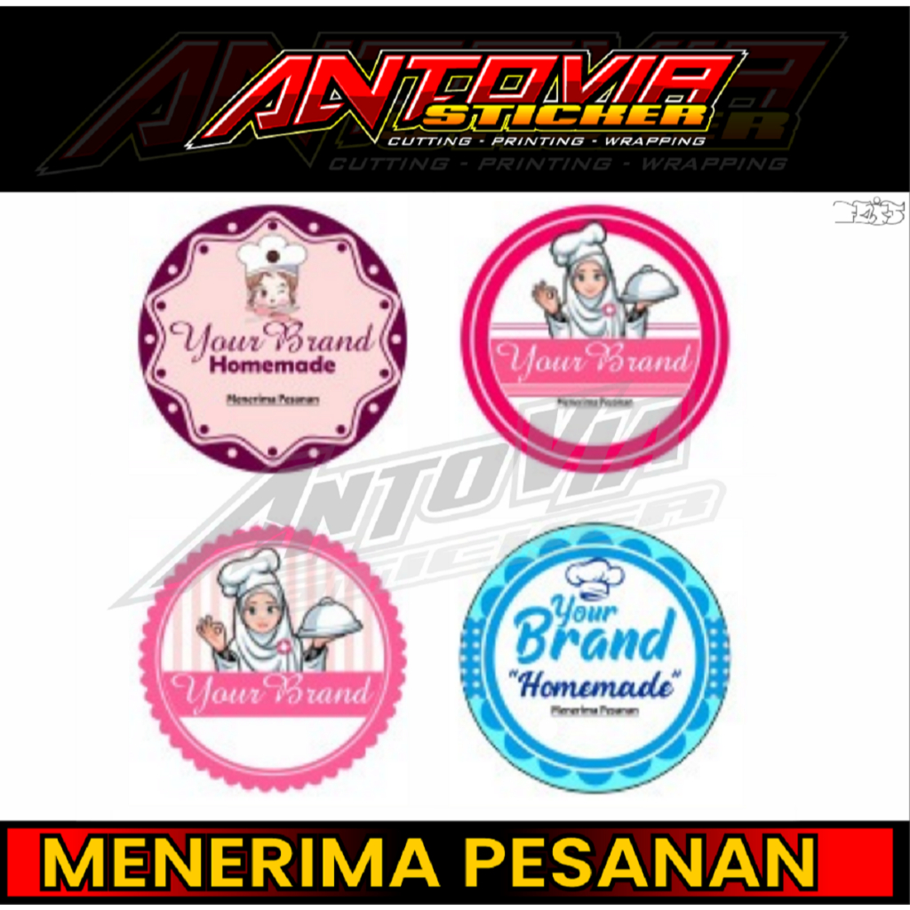 

Stiker Lebel Bhan Kromo + Bebas custom Desain Untuk Hrga yang Tertera adalah harga per satu lembar Ukuran Kertas (A3+) + Bebas Custom