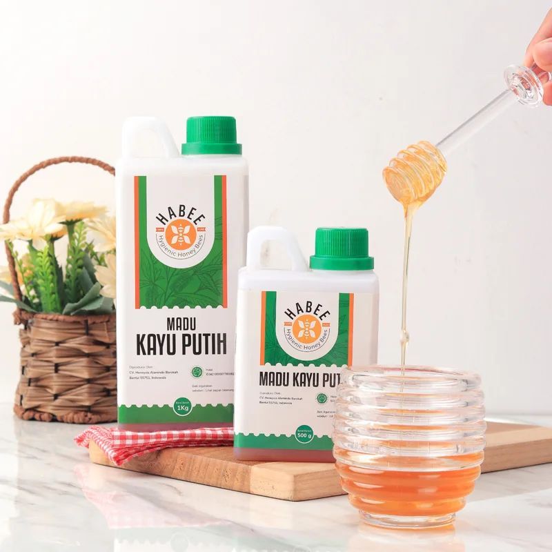 

Madu Kayu Putih Asli Murni Higienis Madu Habee 100% Original Meningkatkan Daya Tahan Tubuh