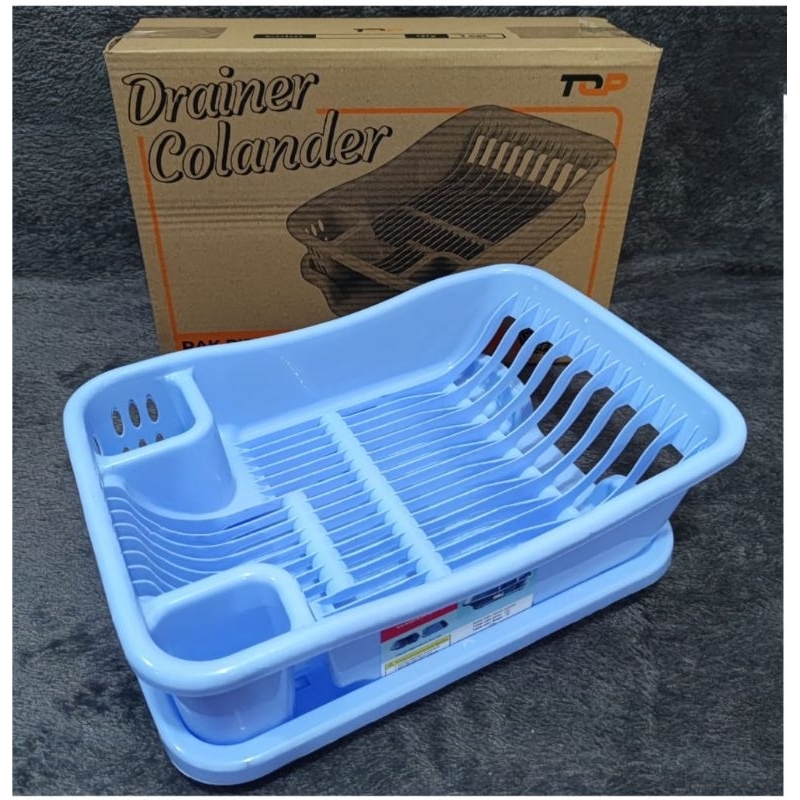 Awet Rak Piring Nampan Plastik Tempat Rak Piring Alat Dapur