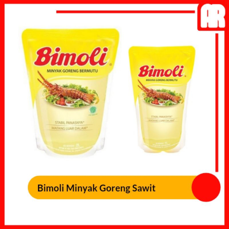 

Bimoli Minyak Goreng Pouch 2lt / 1lt | AR Ostore