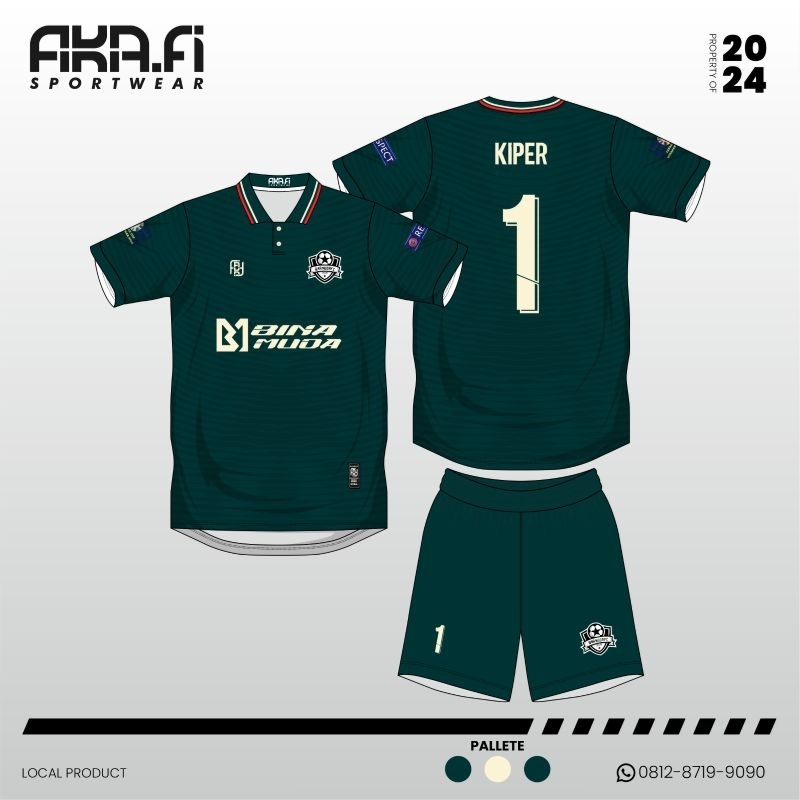 Jersey Futsal Sepakbola Free Design Bisa Satuan