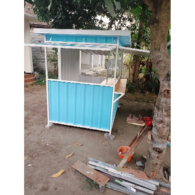 booth kontener es teh