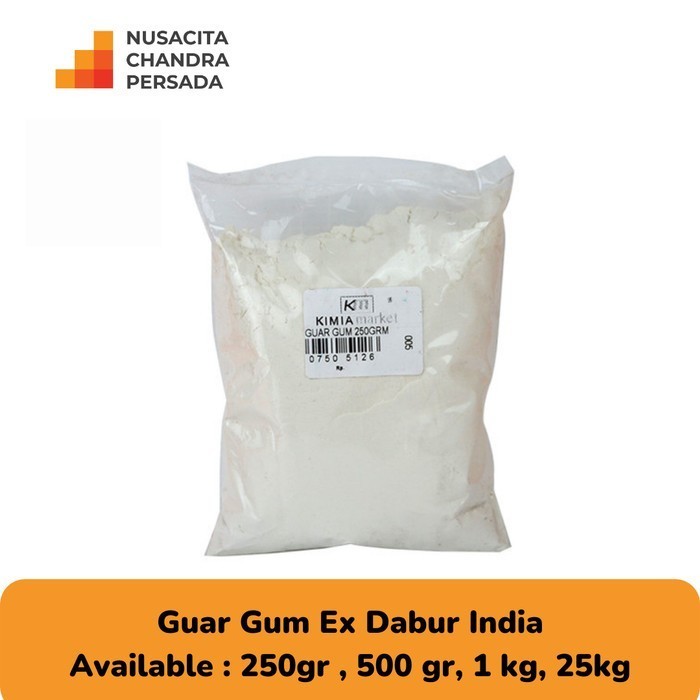 

GUAR GUM POWDER EX DABUR INDIA - 1000 gram