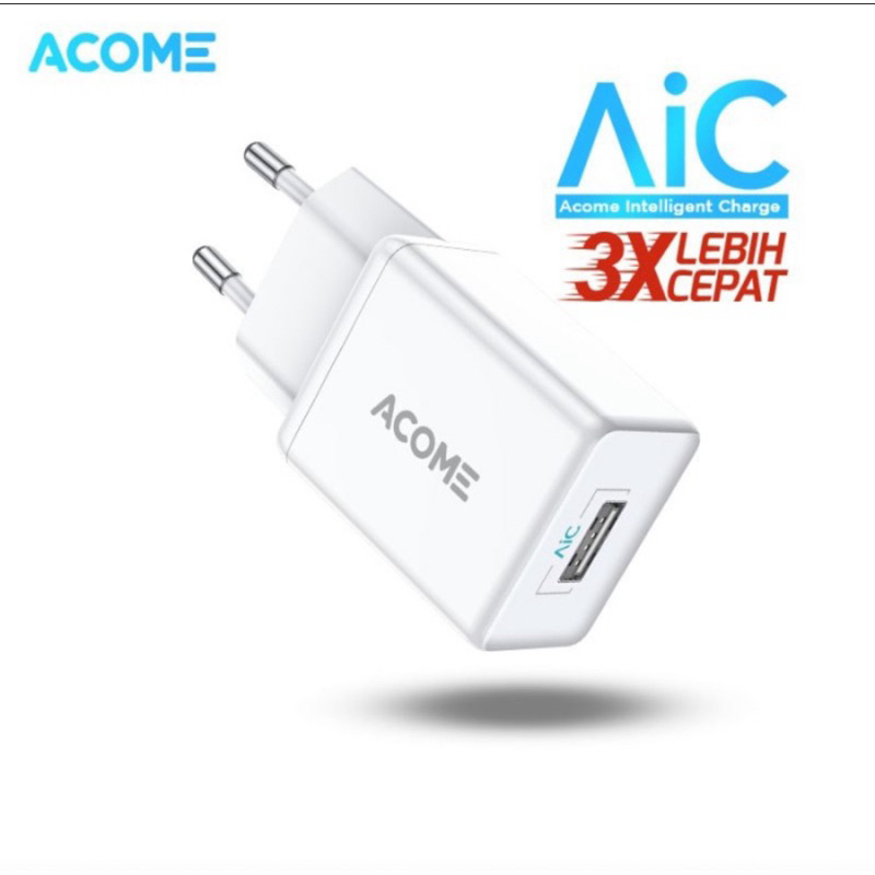 ACOME Charger Singel Port Fast Charging AC04