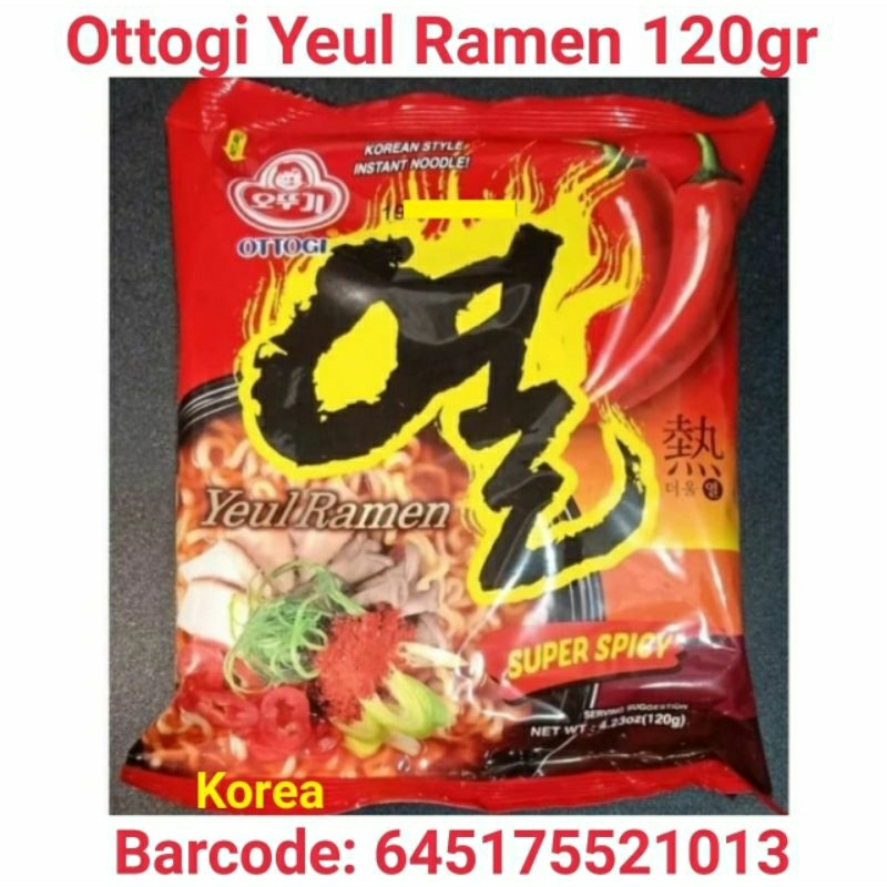 

Ottogi Yeoul Ramen 120 Gr