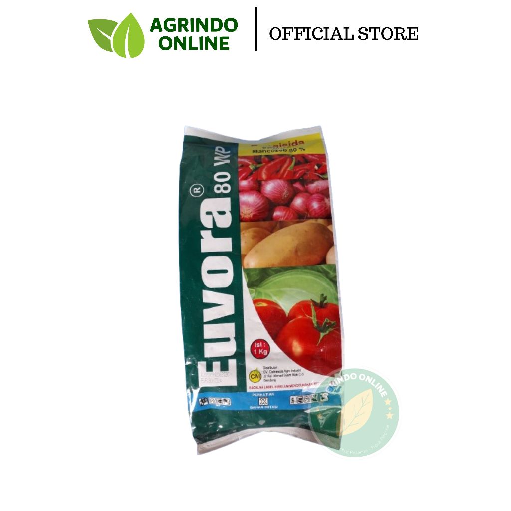 Fungisida EUVORA KUNING 1 KG Bahan aktif Mankozeb